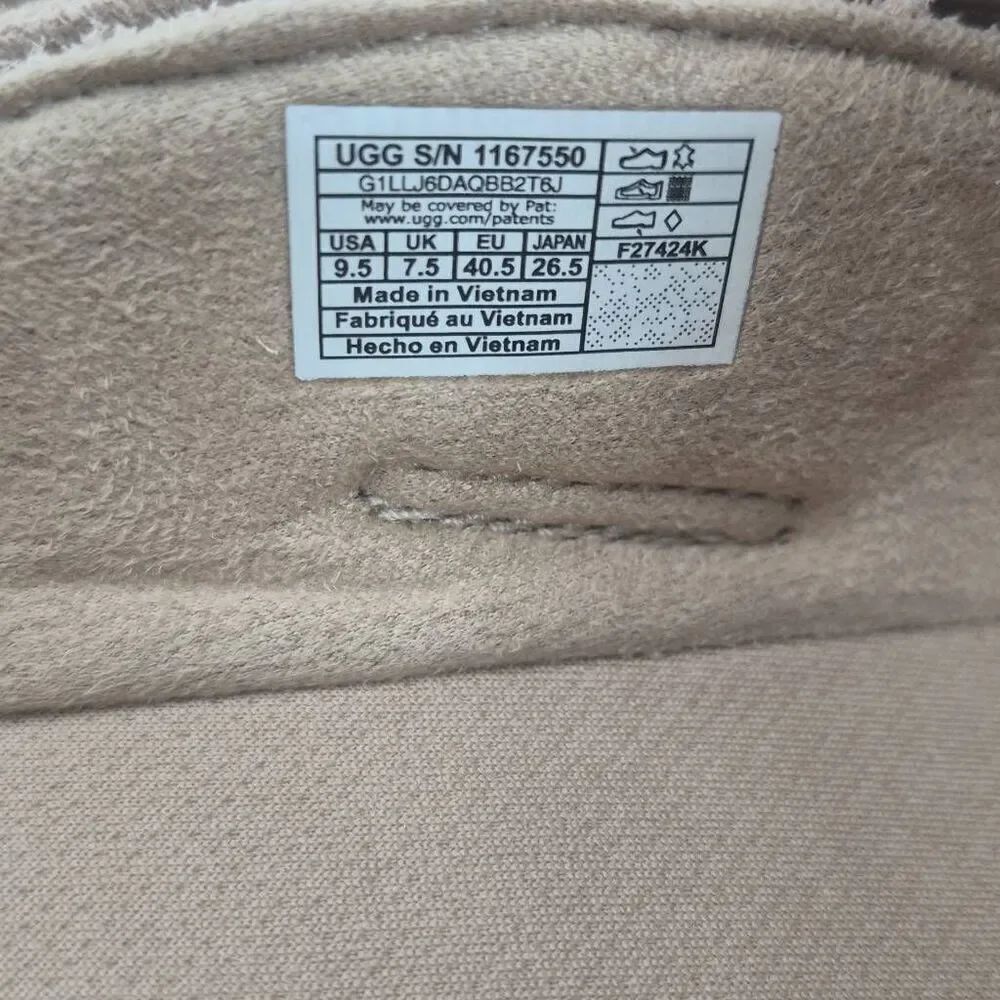UGG Women's Goldenstar Hi Clog Sand Size 9.5 - Picture 5 of 6